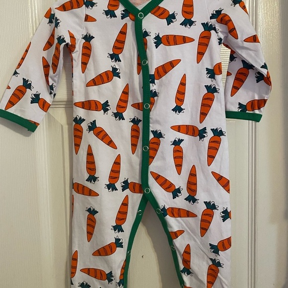 New Easter Carrot Romper - Picture 2 of 7